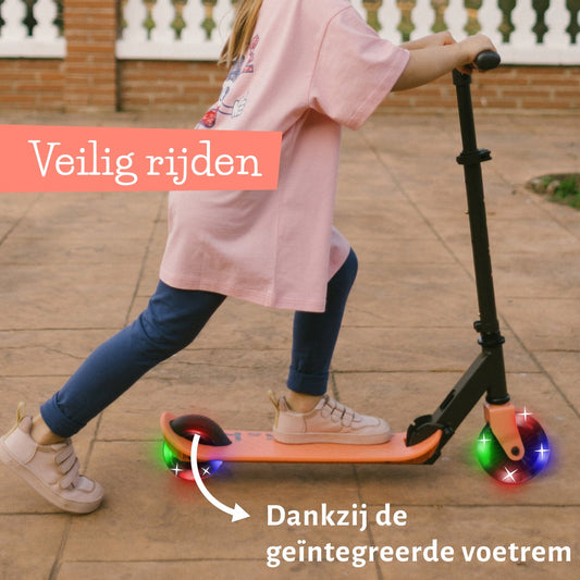 Chillafish Flexxi Glow Kinderstep — zo goed als nieuw