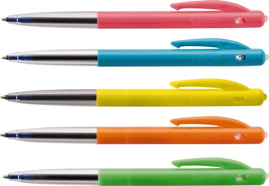 BIC M10 balpen Clic Colors doos 50 stuks β gebruikt
