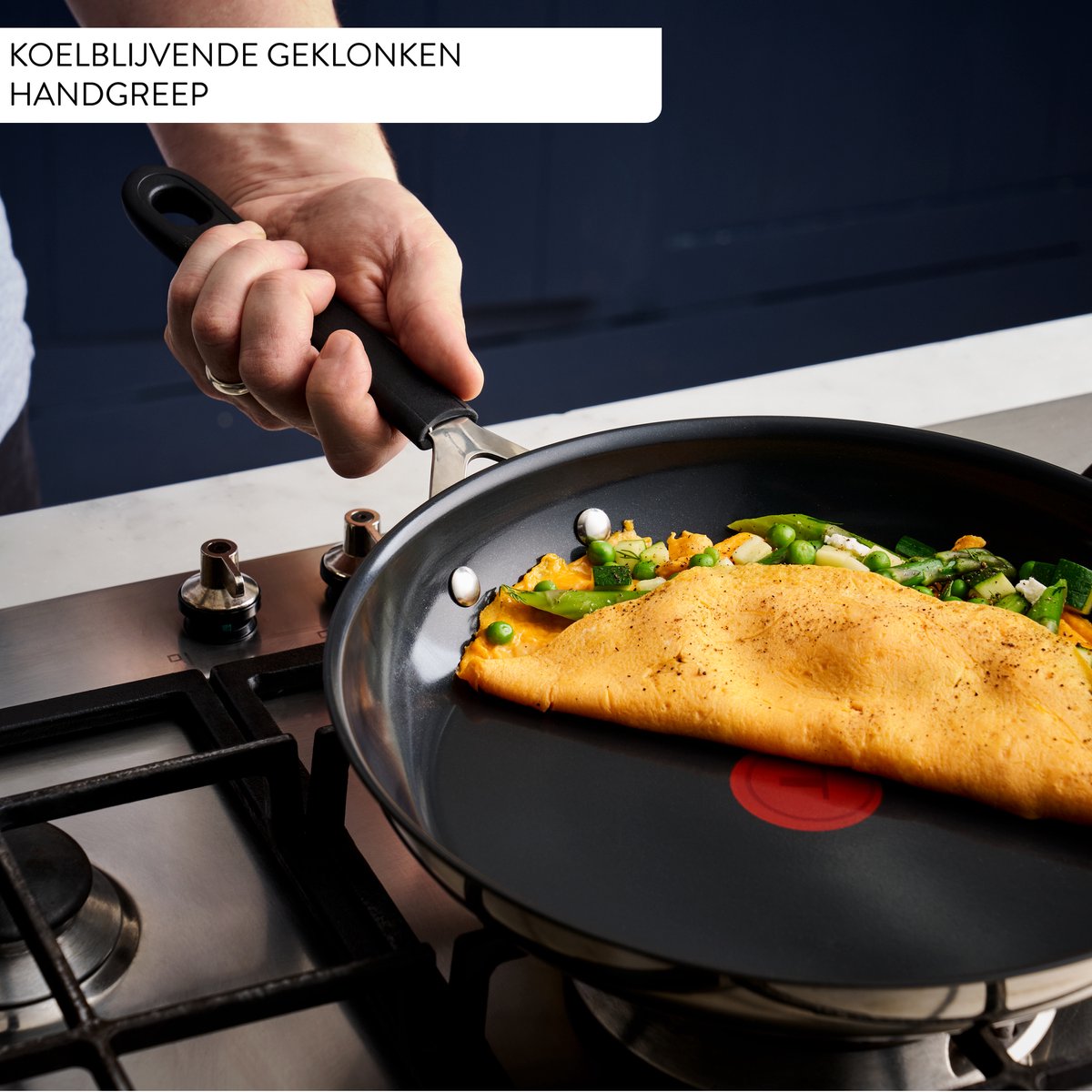 Jamie Oliver by Tefal Easy Cook koekenpa — zo goed als nieuw