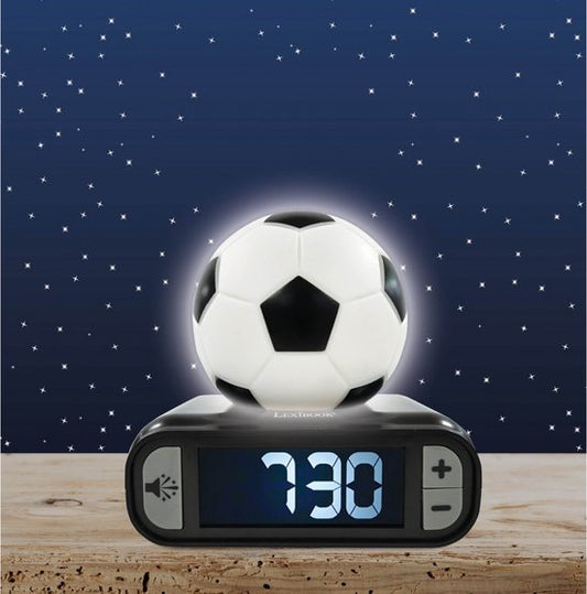 Digitale wekker 3D nachtlampje — zo goed als nieuw