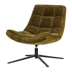 WOOOD Maudi Draaifauteuil - Groen — nieuw
