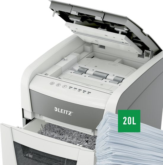 Leitz IQ Autofeed 50X Automatische Papierversnipperaar — Zeer goed