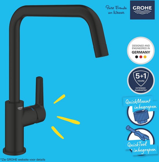GROHE Start Keukenkraan Hoge uitloop — nieuw
