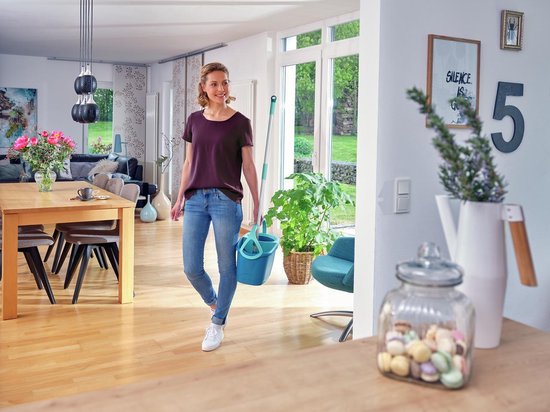 Leifheit Rotatie Clean Twist Disc Mop — zo goed als nieuw
