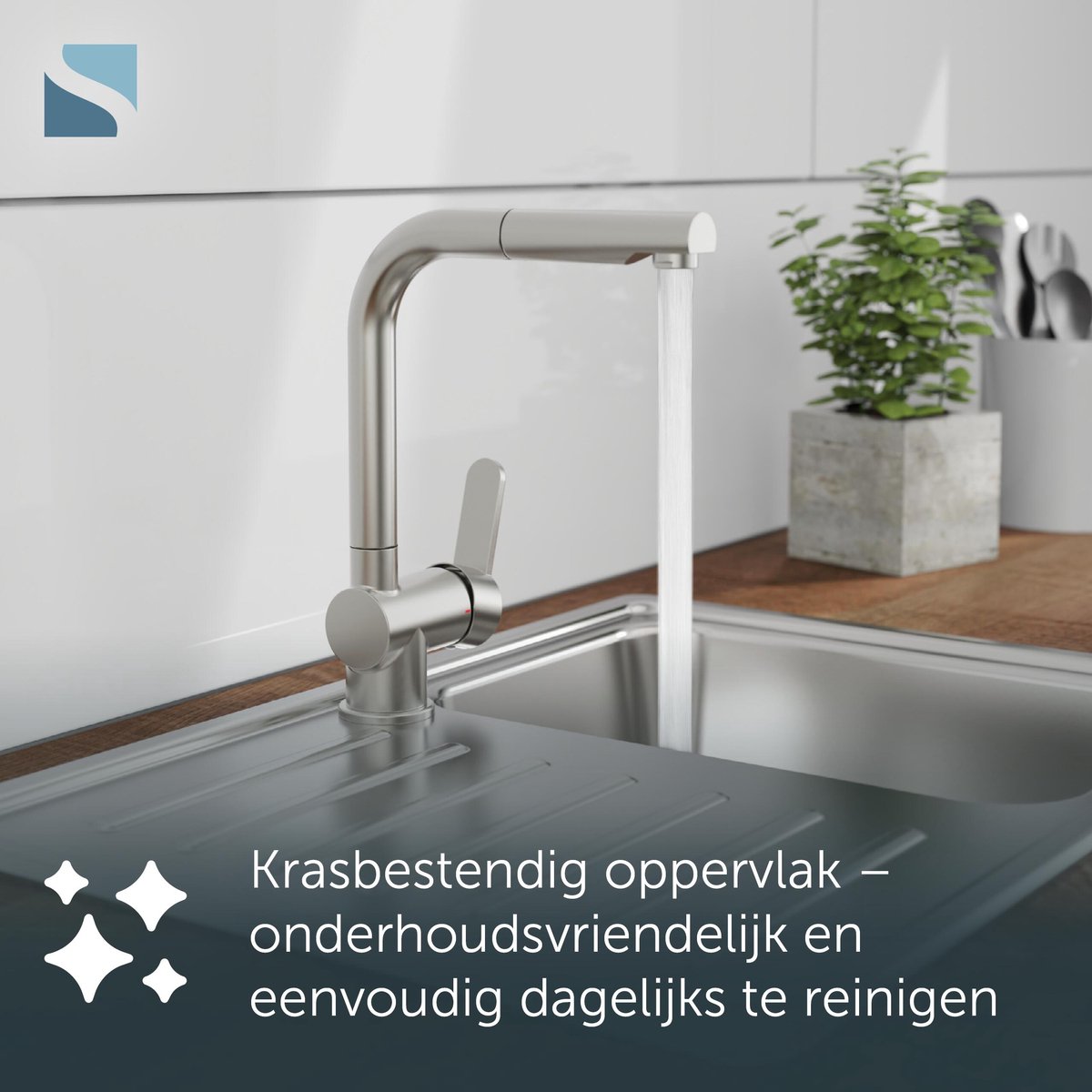 SCHÜTTE LONDON Design Keukenkraan - Mengkraan — gebruikt