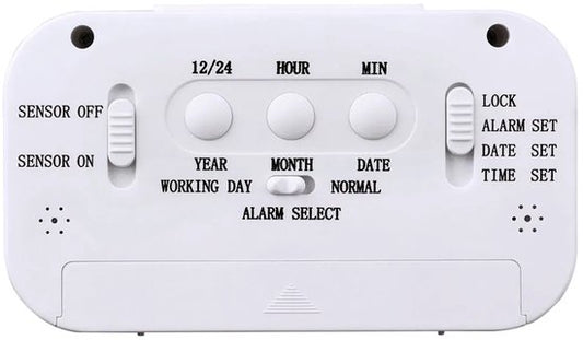 Hama Radiogestuurde wekker "RC 660", wit — Zeer goed