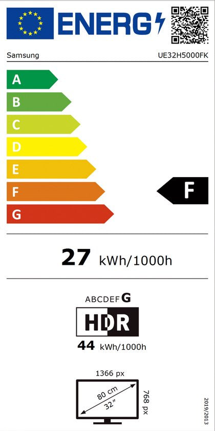 Samsung UE32H5000F - 32 inch - LED TV β nieuw