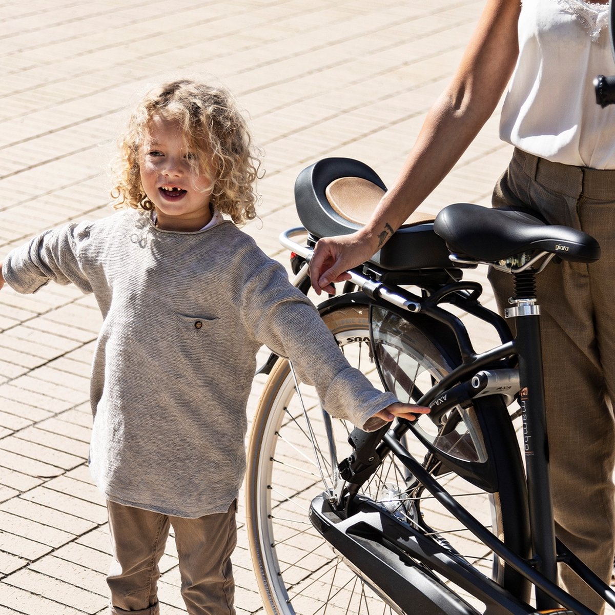 Urban Iki Junior fietszitje - Dragermont — zo goed als nieuw