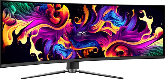 MSI MPG491CQPX QD-OLED Gaming Monitor — nieuw