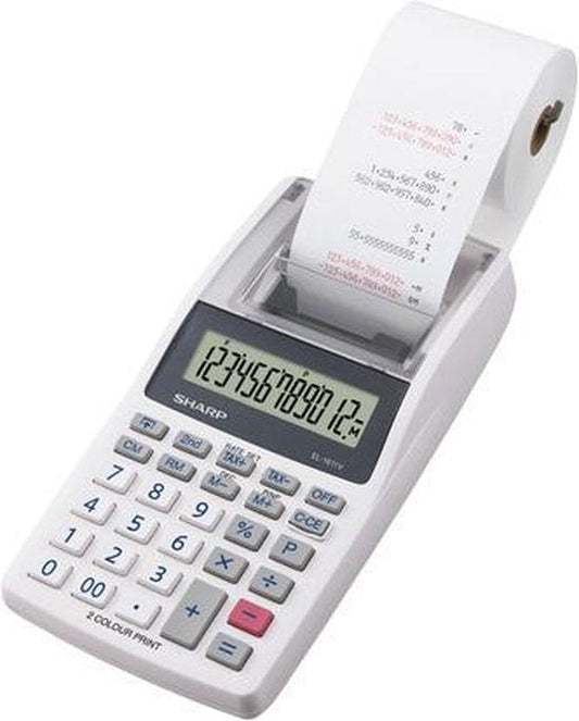 Sharp EL1611V rekenmachine — zo goed als nieuw