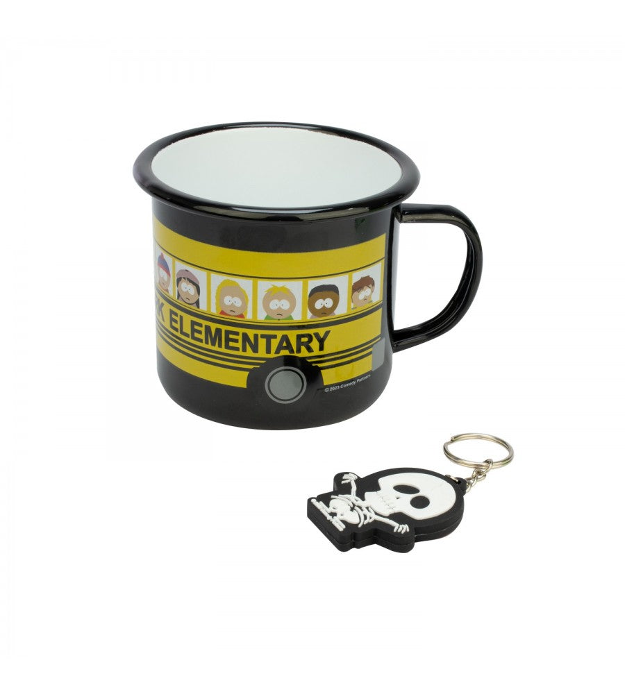 South Park Enamel Mug & Keyring — Zeer goed