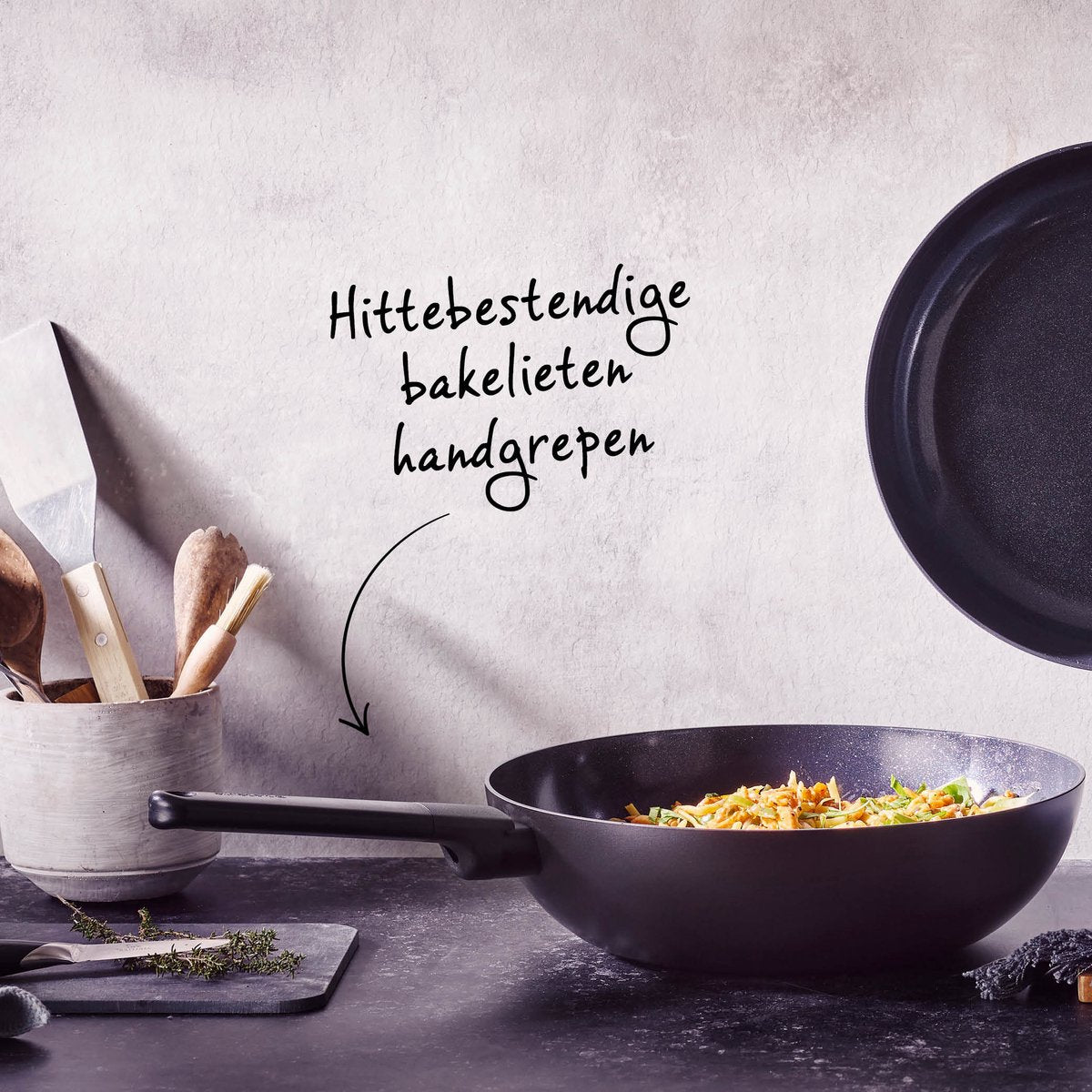 Brabantia VANTA Wokpan Ø 30 cm — nieuw