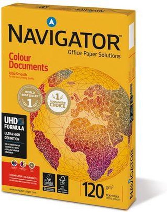 Navigator Papier A3 120G 500V vellen — gebruikt