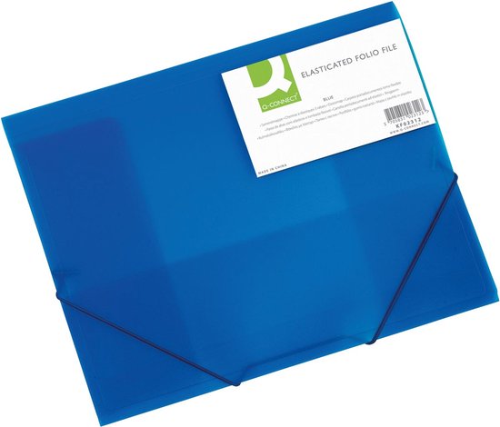 Q-CONNECT elastomap A4 3 kleppen — gebruikt