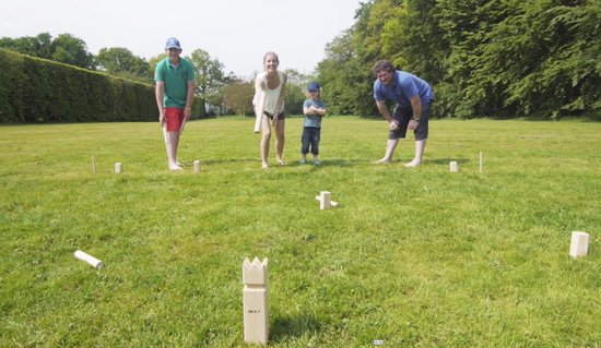 Bex Kubb Original – Zweeds Vikingschaak — zo goed als nieuw