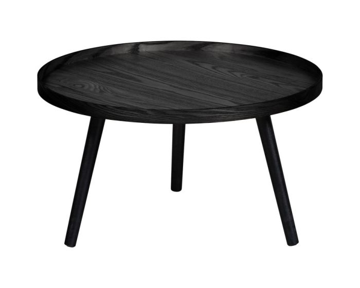 WOOOD Mesa Bijzettafel L hout zwart β nieuw