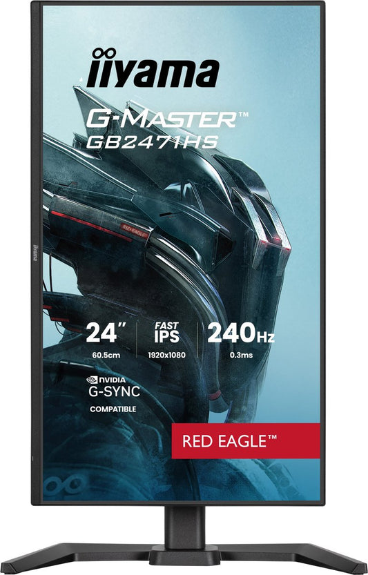 iiyama G-Master GB2471HS-B1 Red Eagle — zo goed als nieuw