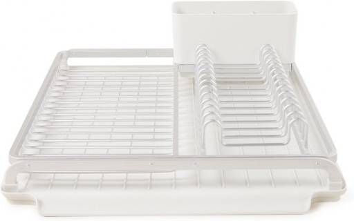 Brabantia SinkSide Afdruiprek met Lekbak en Bestekhouder Light Grey — Zeer goed