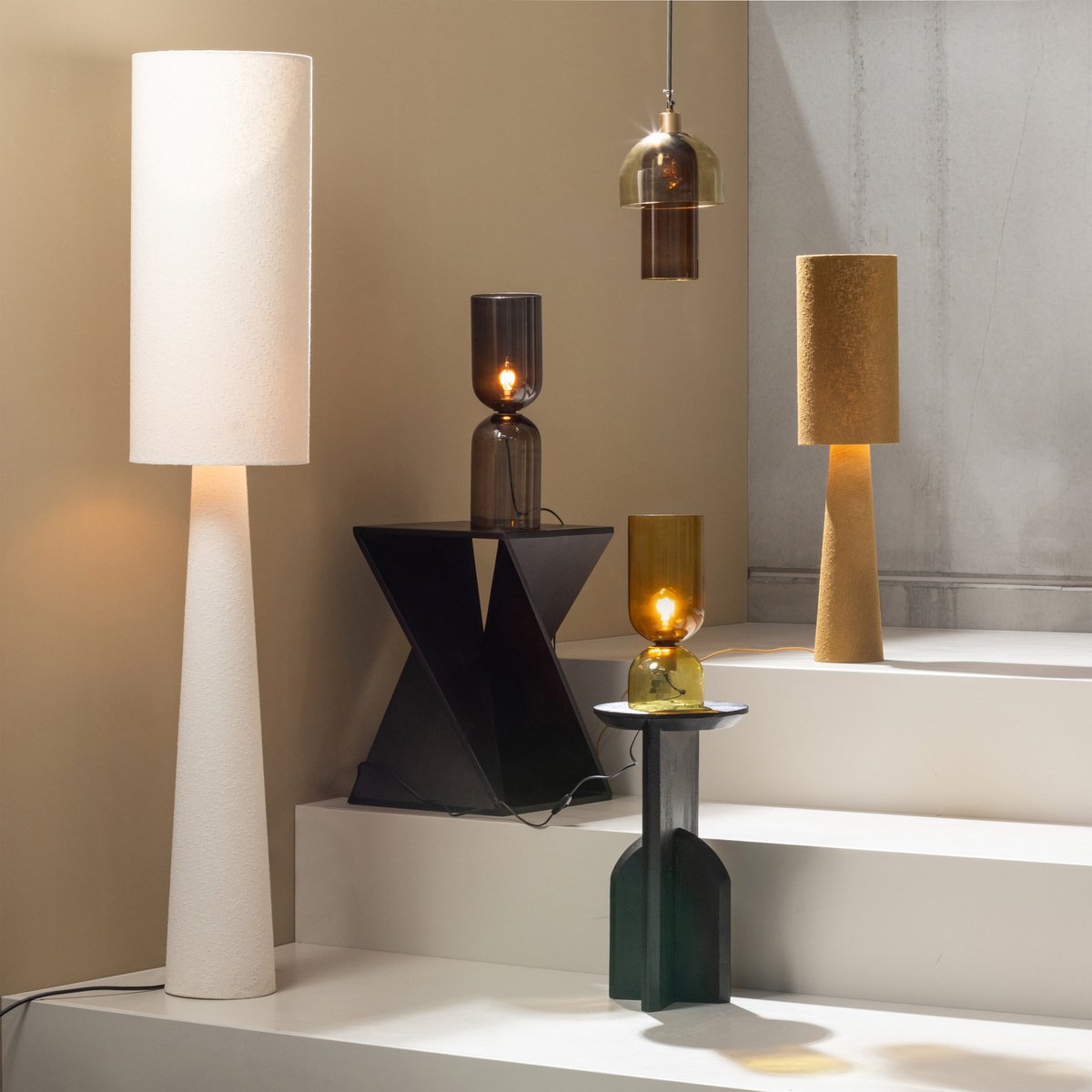 WOOOD bijzettafel Ikem - Acacia - Donkerbruin — nieuw