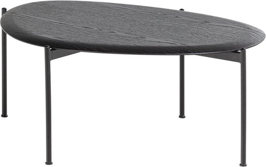 WOOOD Kota Salontafel - MDF/Fineer - Zwa — zo goed als nieuw