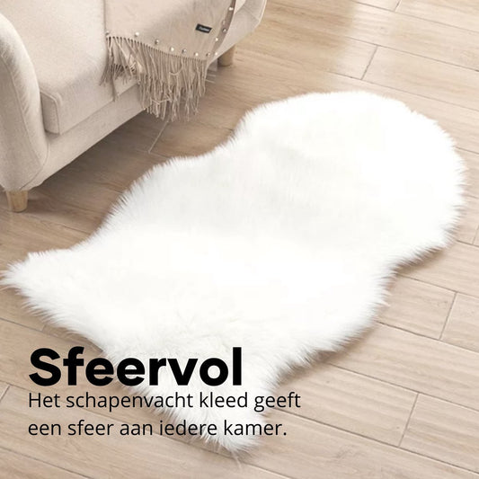 Schapenvacht Vloerkleed — nieuw