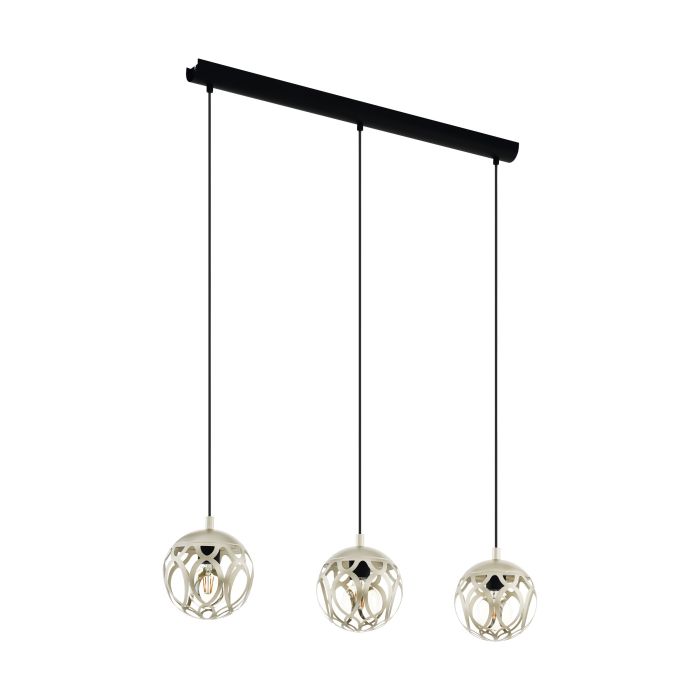 EGLO Mirtazza Hanglamp E27 88 cm Zwart — Zeer goed