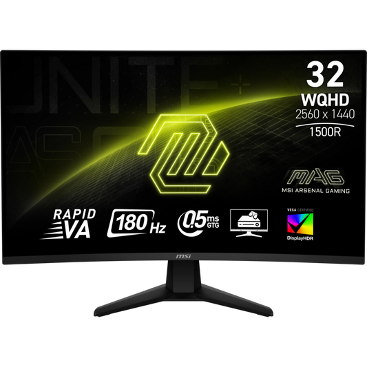 MSI MAG32CQ6F Curved Gaming Monitor โ zo goed als nieuw