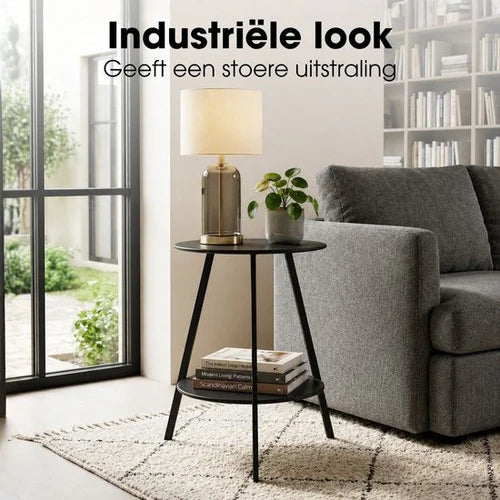 Mica Decorations Seatle Bijzettafel Rond — Beschadigd
