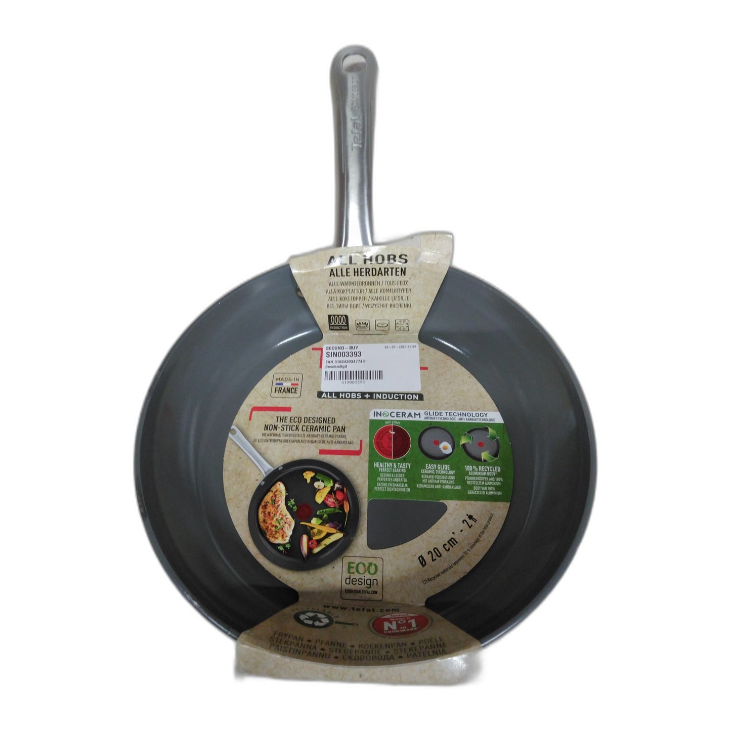 Tefal Renew+ Koekenpan Ø20 cm — gebruikt