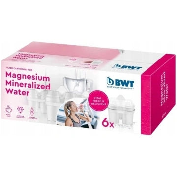 BWT náhradní vodní filtry Mg2+ 6ks — nieuw