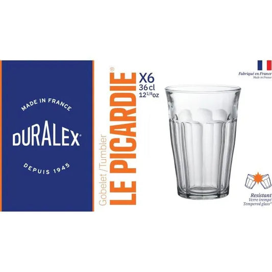 Duralex Picardie Longdrinkglas 360 ml — zo goed als nieuw