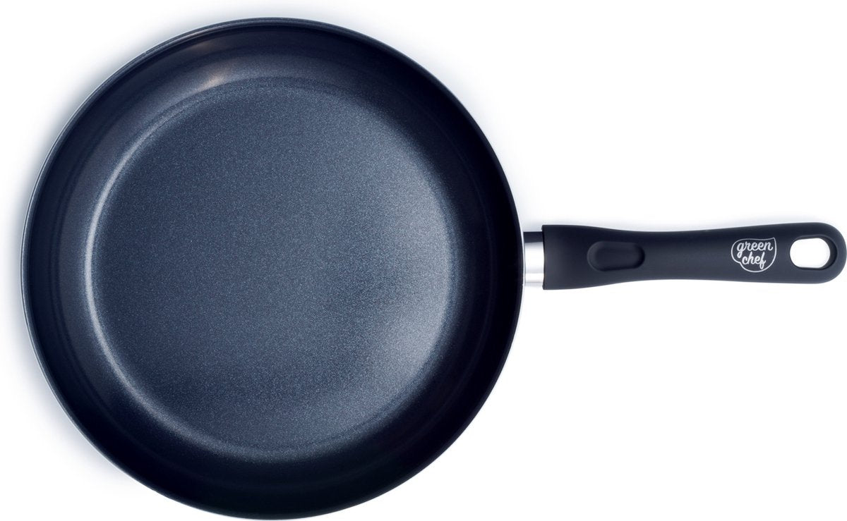 GreenChef Diamond koekenpan 28cm - zwart - inductie - PFAS-vrij