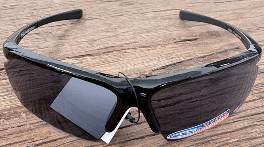 Titel KED Veiligheidsbril UV400 Zwart – Nieuw