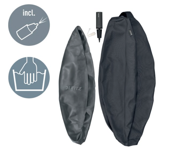 Leitz Ergo Actieve Zitbal - Anti-rol design - 75cm - Donkergrijs
