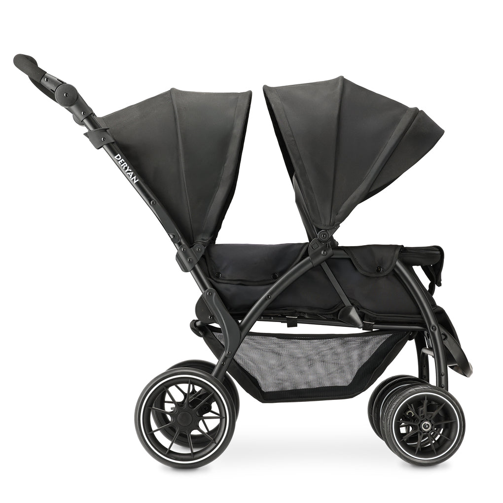 Deryan Elena Duo Buggy - Dubbele Buggy β zo goed als nieuw