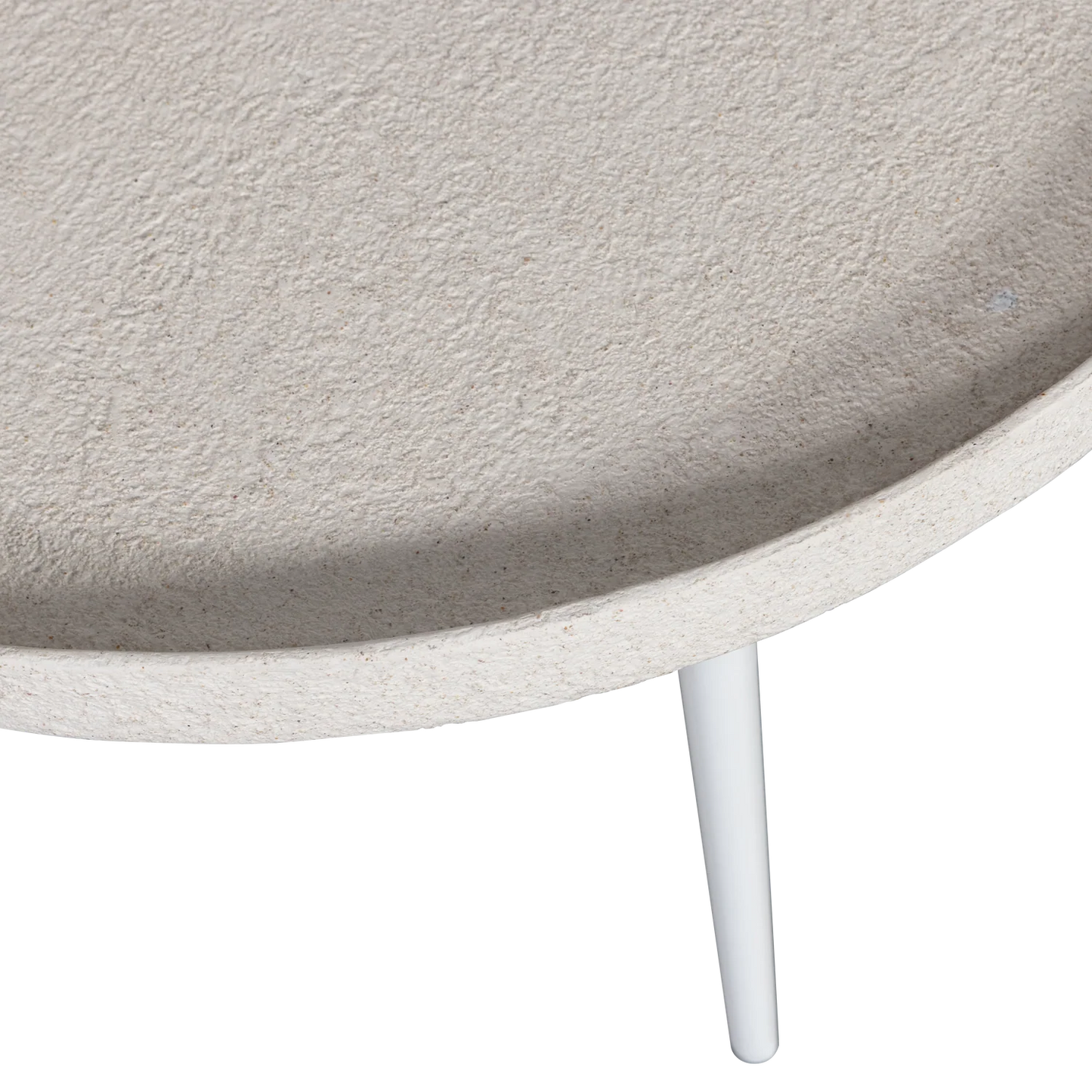 WOOOD Essentials Bounds bijzettafel L hout/metaal naturel 44xø58 cm
