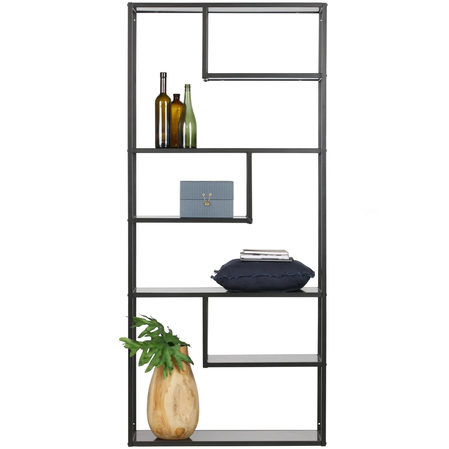 WOOOD Essentials Teun vakkenkast zwart