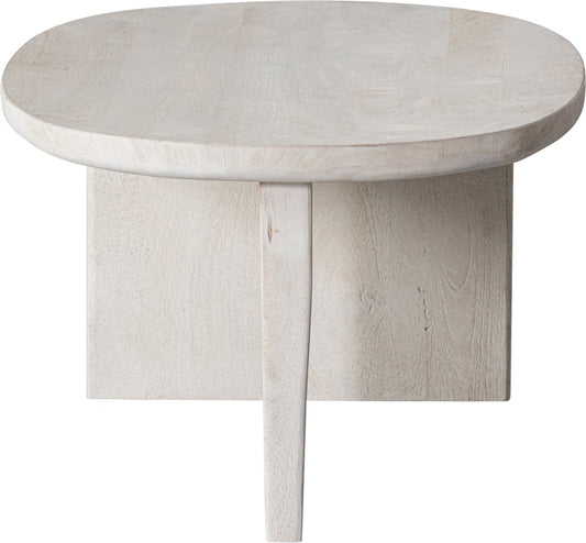 WOOOD Seam Salontafel - Mangohout - Naturel - 40x110x60 cm