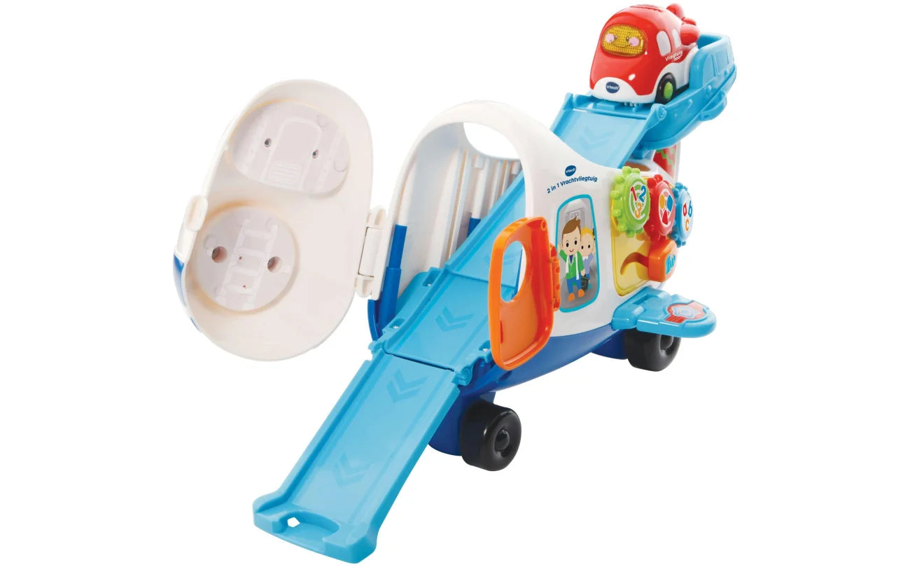 VTech Toet Toet Auto's 2-in-1 Vrachtvlie — zo goed als nieuw