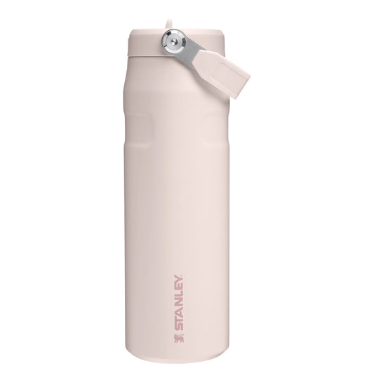 The IceFlow™ Bottle Flip Straw 2.0 - Ros — zo goed als nieuw