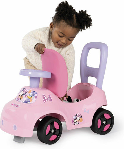 Smoby Disney Minnie Loopauto — zo goed als nieuw