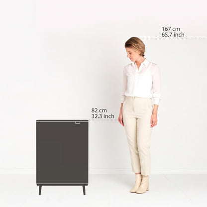 Brabantia Bo Touch Bin Hi Prullenbak - 60 liter — Nieuw maar beschadigd