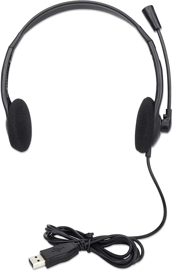 MH USB Stereo Headset On-Ear USB-A — Zeer goed