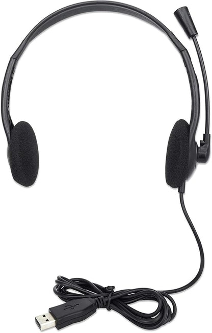 MH USB Stereo Headset On-Ear USB-A — Zeer goed