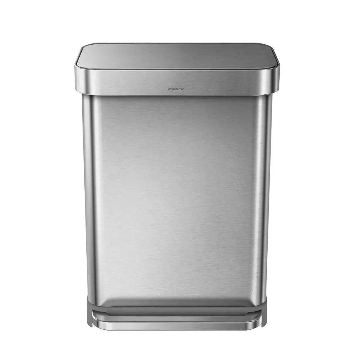 Simplehuman Rechthoekige Pedaalemmer 55L — nieuw