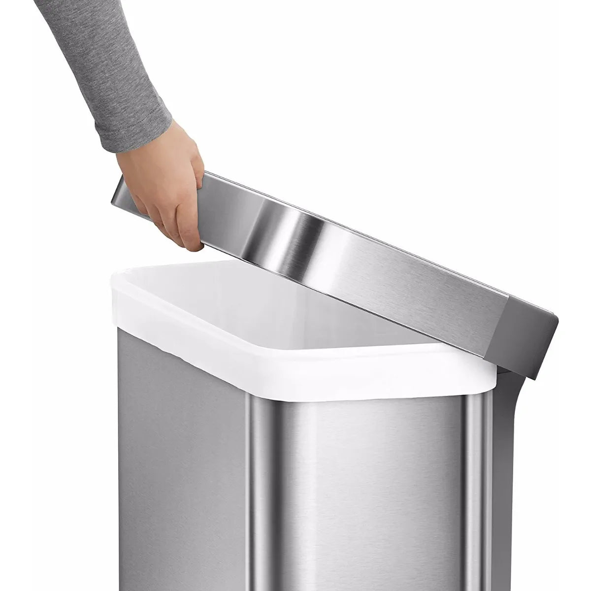 Simplehuman Rechthoekige Pedaalemmer 55L — nieuw