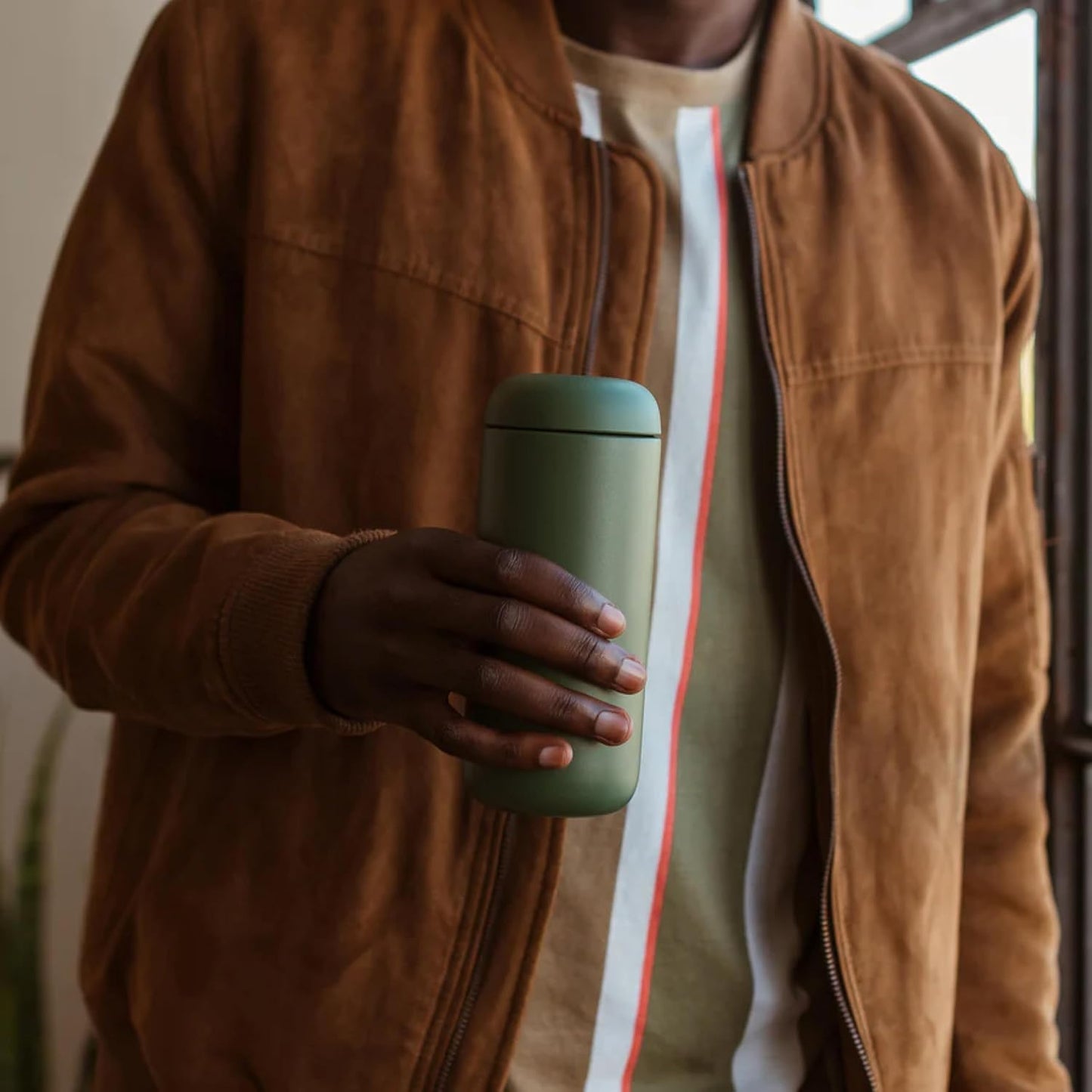 FELLOW Carter "Move" Mug Cargo Green 475ml — Zeer goed