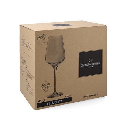 Chef&amp;Sommelier Sublym Eco Transparant Glas 450 ml (6 stuks) — Zeer goed