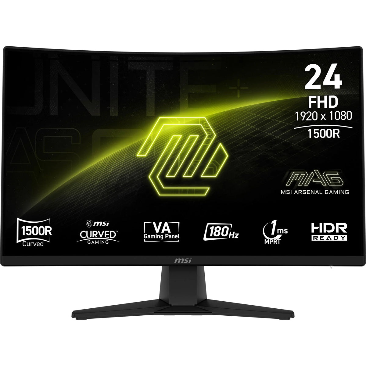 MSI MAG242C Gaming Monitor — zo goed als nieuw