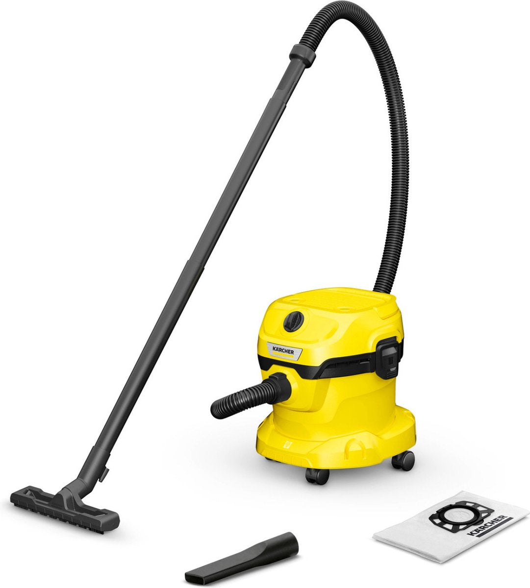 Kärcher WD2 Plus V-12/4/18 nat- en droog — zo goed als nieuw